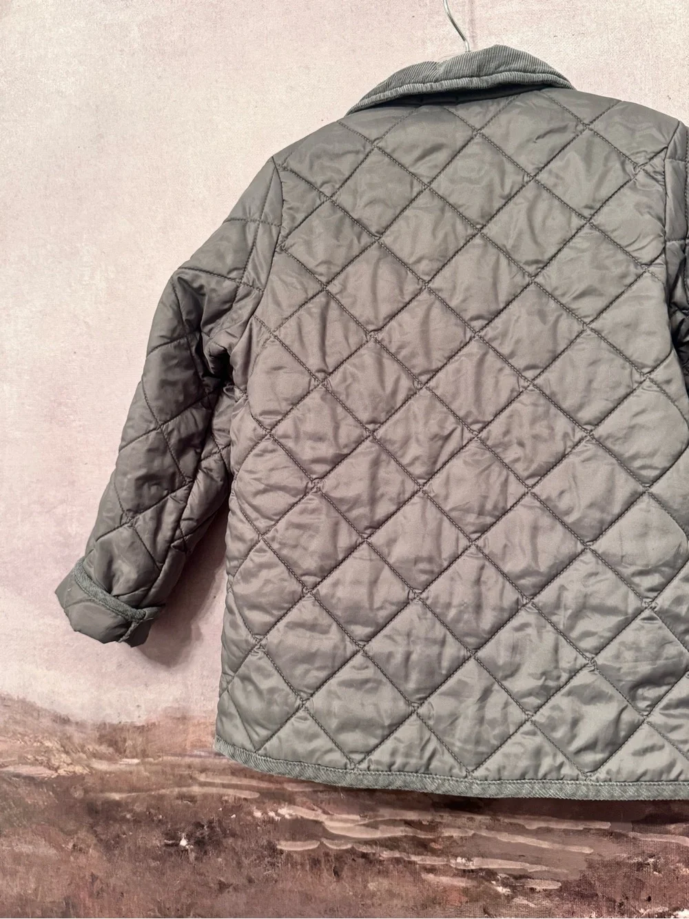 BENETTON Boys Quilted Jacket 4-5 Years /